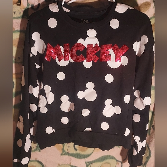 Disney Other - Disney Kids Mickey Mouse Black and Red Sweatshirt